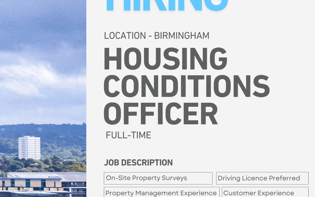 Housing Conditions Officer – Birmingham